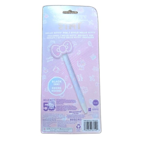 Hello Kitty 50th Anniversary Bow Pen - Sanrio Collectible - Picture 2 of 2